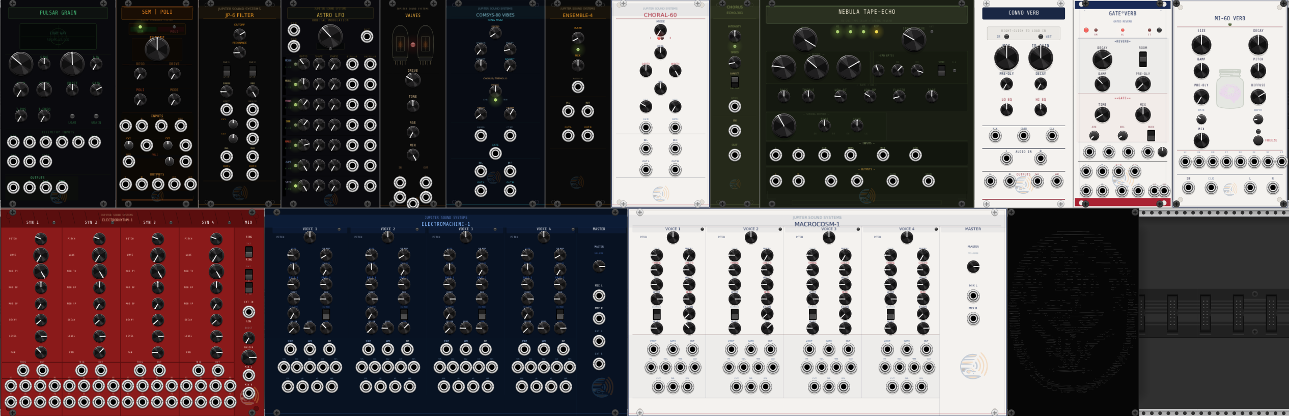 VCV Rack Modules Preview